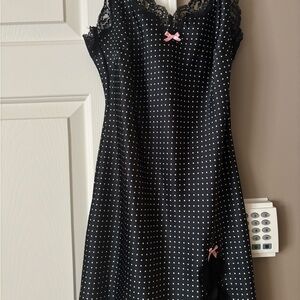 Victoria’s Secret Rhinestone Polka Dot Nightie